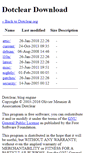 Mobile Screenshot of download.dotclear.org