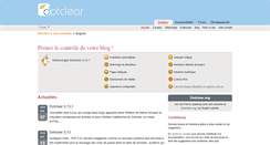 Desktop Screenshot of fr.dotclear.org