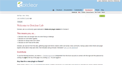 Desktop Screenshot of lab.dotclear.org